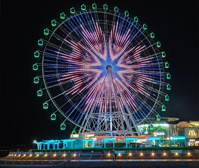 摩天轮亮化解决方案